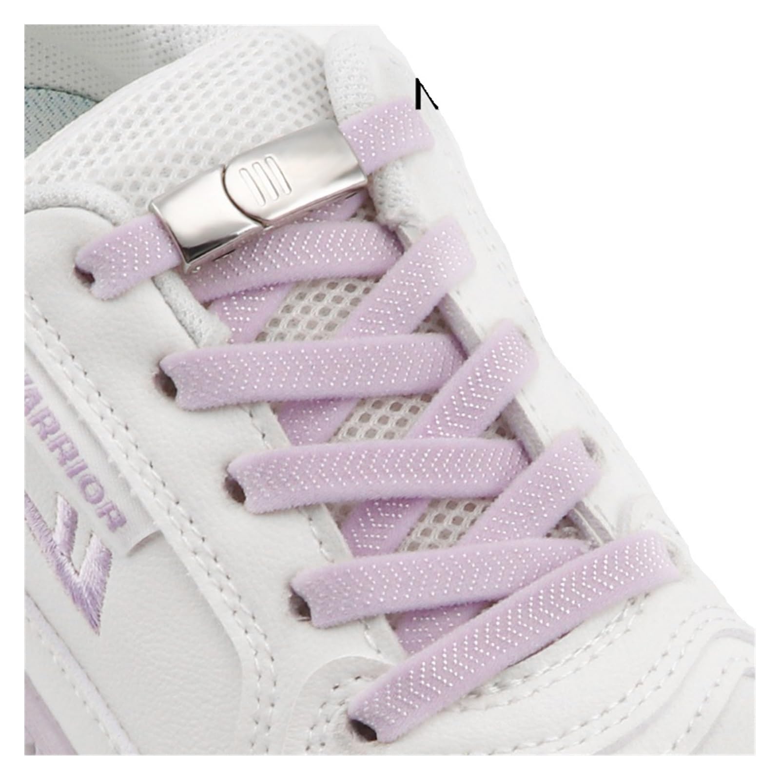 HEAGER scarpe, lacci elastici, Lacci con chiusura con fibbia senza lacci Lacci elastici piatti Sneakers for bambini Lacci for scarpe senza lacci for adulti for accessori for scarpe(Royal Blue)