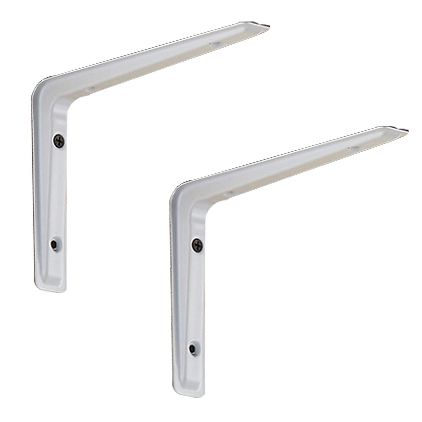 Supports d'étagère à angle droit pour fixer une étagère murale sans encombrement
