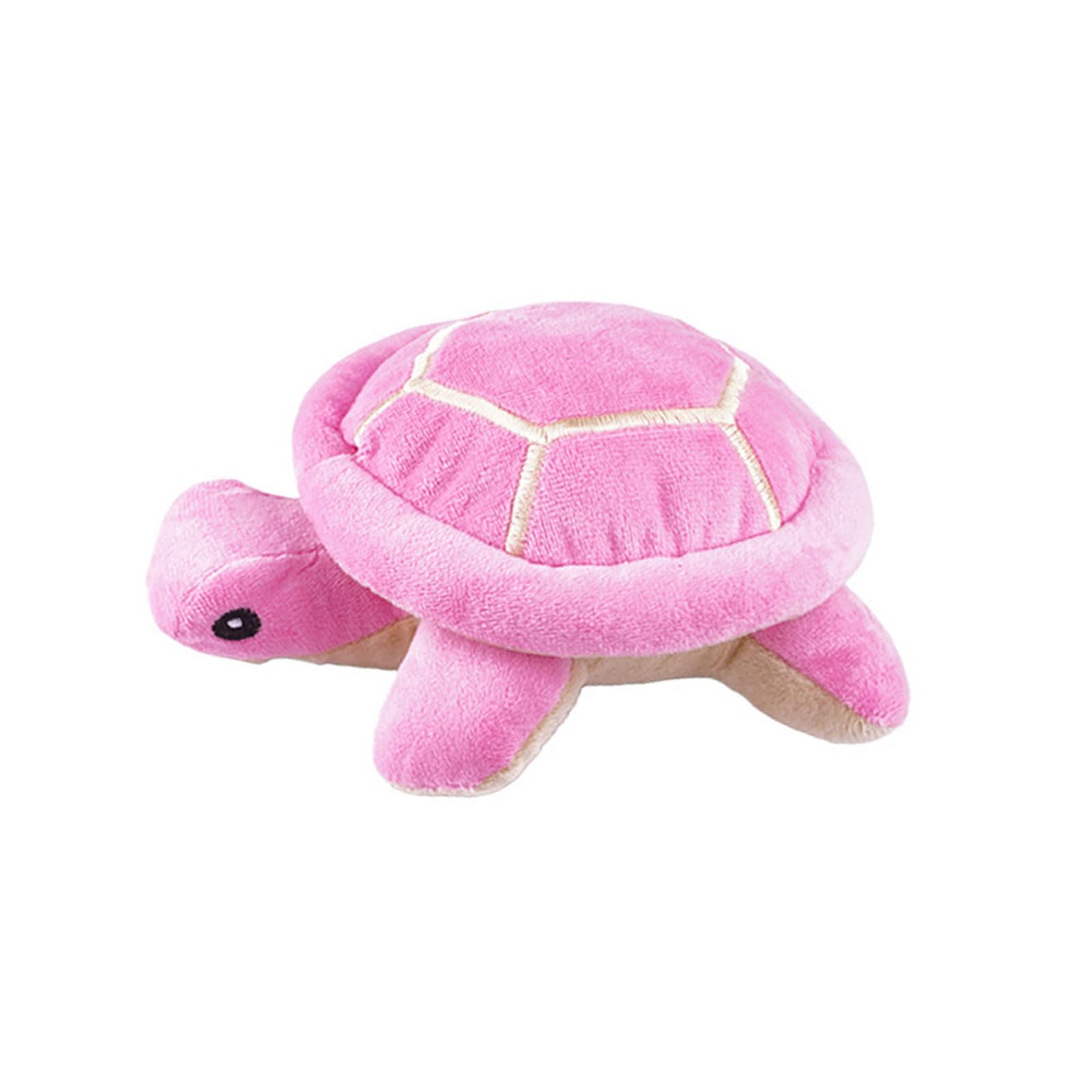 LUCKGONI Plush Squeaky Turtles Toy for Dog with Sound for Fun Play Chewing Toy Stuffed Animals For Boredom Breeds Entertainment