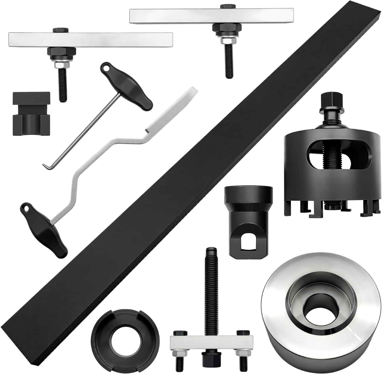 ZKTOOL Double Clutch Transmission Tool Fit for VAG VW Audi 7 Speed DSG,Clutch Installer Remover,T10373 T10376 T10323 T10466 T40100.T10407