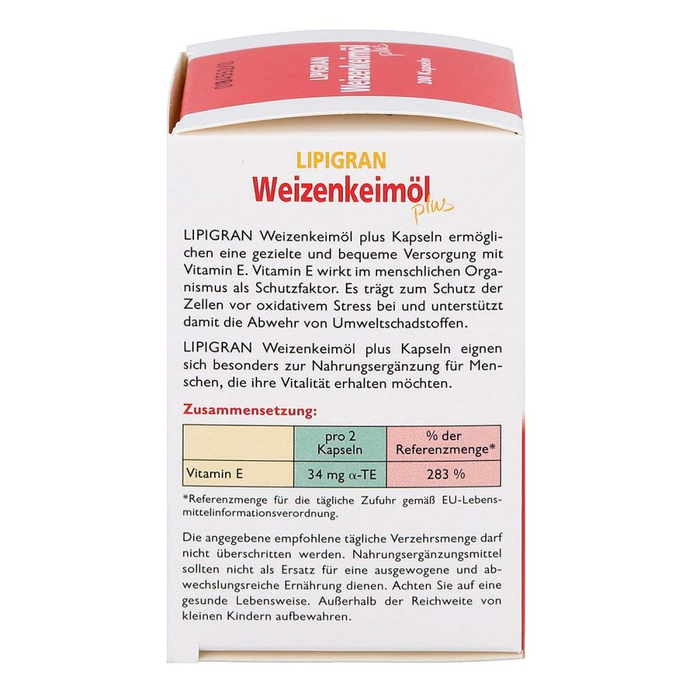 WEIZENKEIMÃ–L plus Kapseln Grandel 200 St