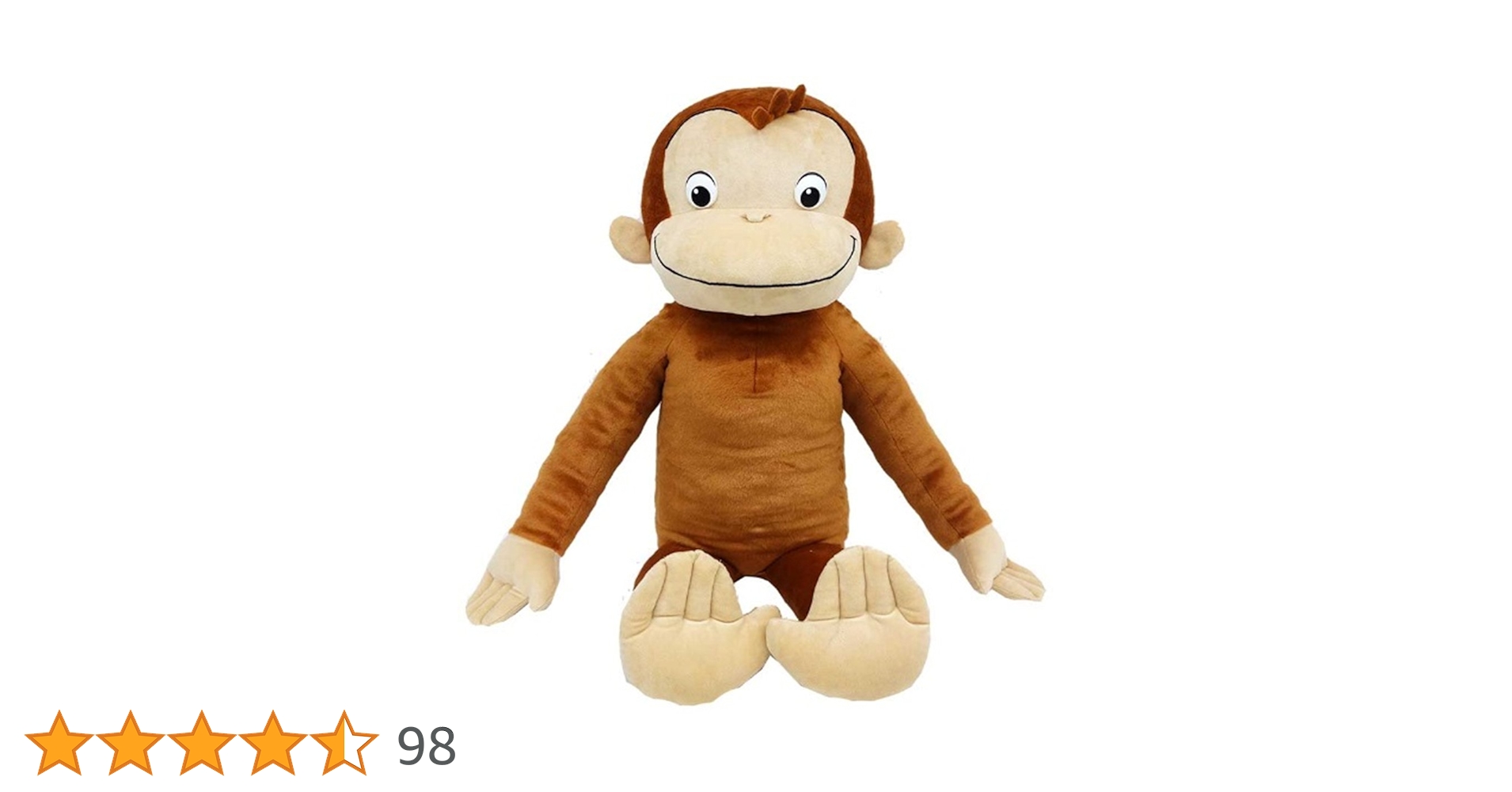 おさるのジョージ ぬいぐるみ 約20cm おさるのジョージ／ぬいぐるみL／ おさるのジョージ｜商品情報