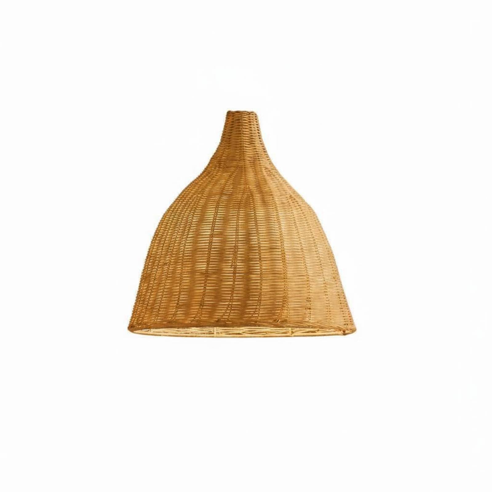 Luminaire bambou tressé B Baosity suspension rotin artisanale