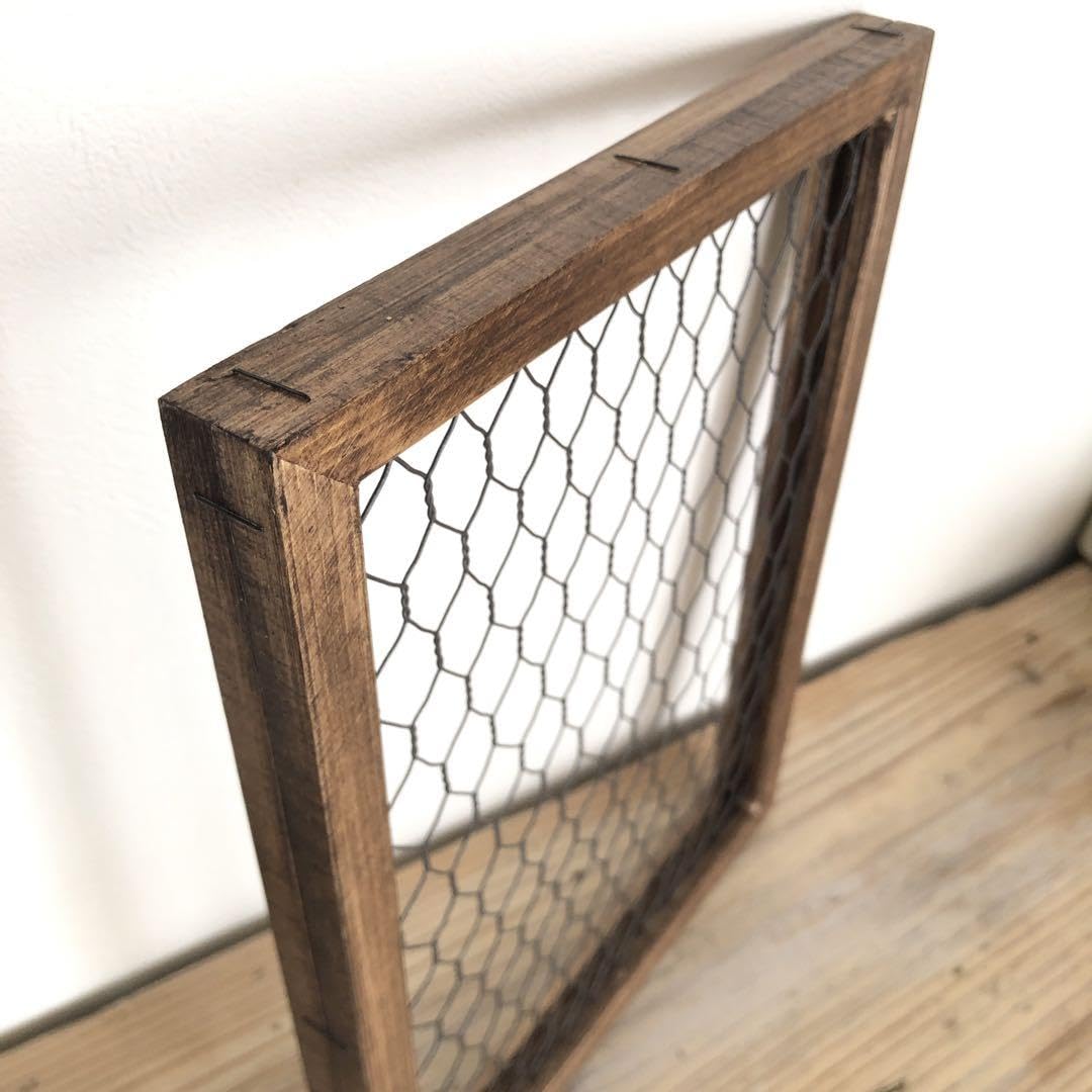 アンティーク/着床板/エアブランツ/額/メッシュフレーム/通風パネル