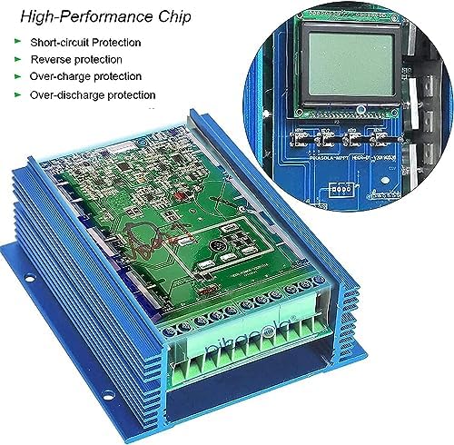 5000W Wind Solar Hybrid Charge Controller - 3000W Wind & 2000W Solar, 12/24/48V Auto Controller for Optimal Energy Management & Renewable Power Solutions