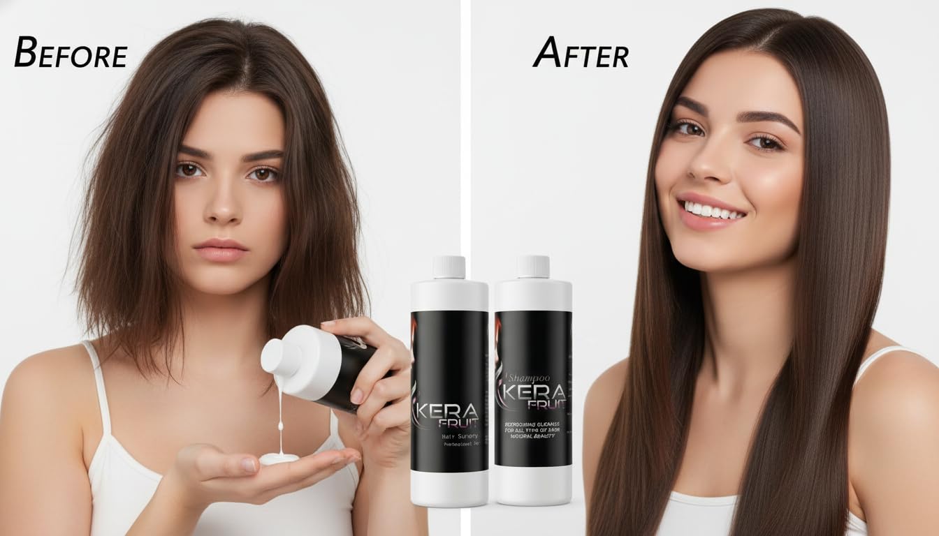 Amazon.com: KERA FRUIT Hair Conditioner, 16 OZ - Cirugia Capilar