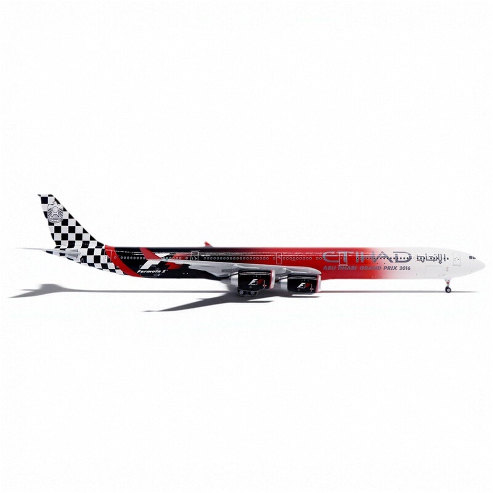 Repliki modeli samolotów Miniaturowe modele samolotów Repliki 1/200 XX20692 Dla Etihad Airways A340-600 A6-EHJ Samolot cywilny Miniaturowy Model samolotu