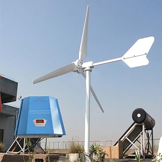 5000W 96V Windkraftanlage Windgenerator Windräder Windkraft &PWM Laderegler