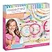 Make It Real - Junior Jeweler Starter Set. DIY Tween Girls Jewelry Making Kit. Arts and Crafts Kit Guides Kids to Design and Create Beautiful Bracelets with Beads and Gold Charms