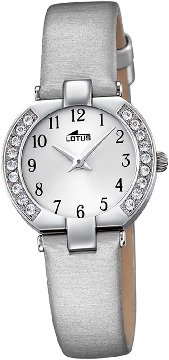 Lotus Quartz Watch with Leather and Textile Strap 15129/B: Buy Online