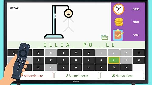 Boia (Hangman - Italian): FireTV, Android TV, Tablets, Phone