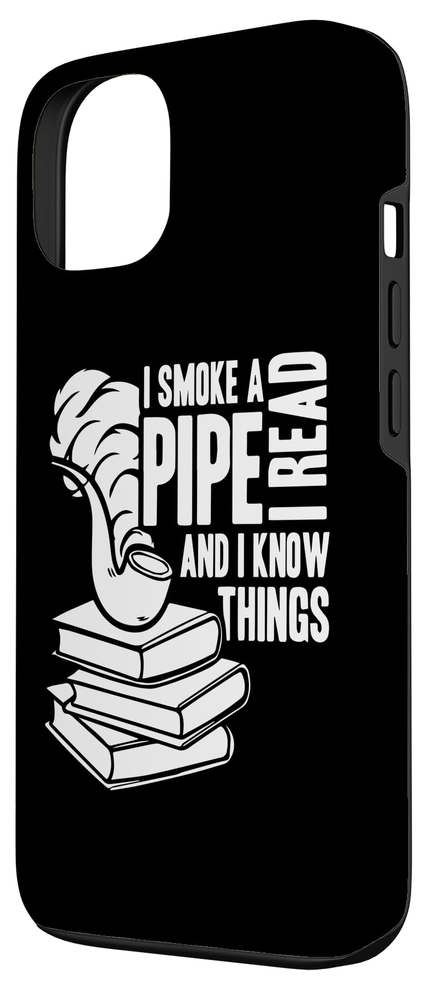 I Smoke A Pipe I Read Books - Piper Accessories - Smoke Pipe Case for iPhone 13 - Image 2