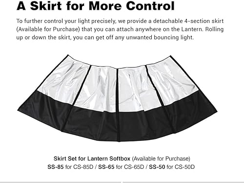 Miniatura 5 de GODOX CS50D - Linterna plegable (19.7")