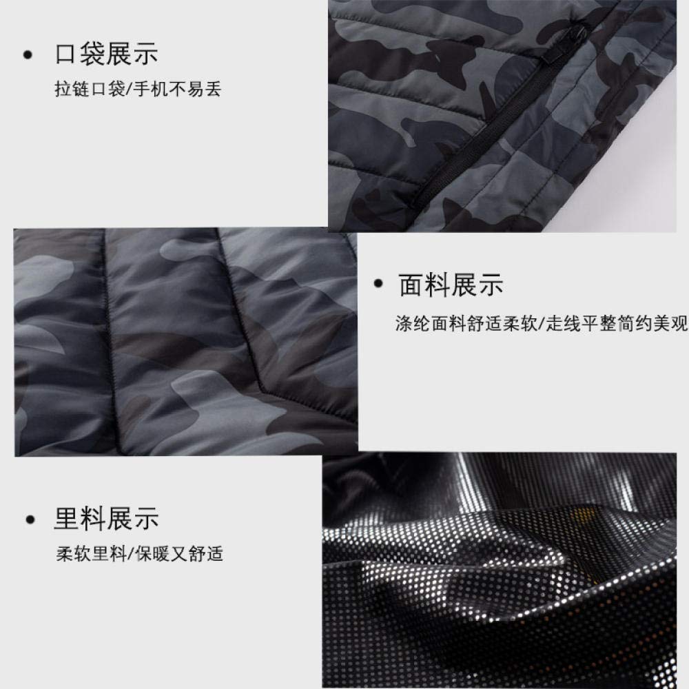 Verwarmd fleece vest Blauw | Wøley Gløde – Gløde