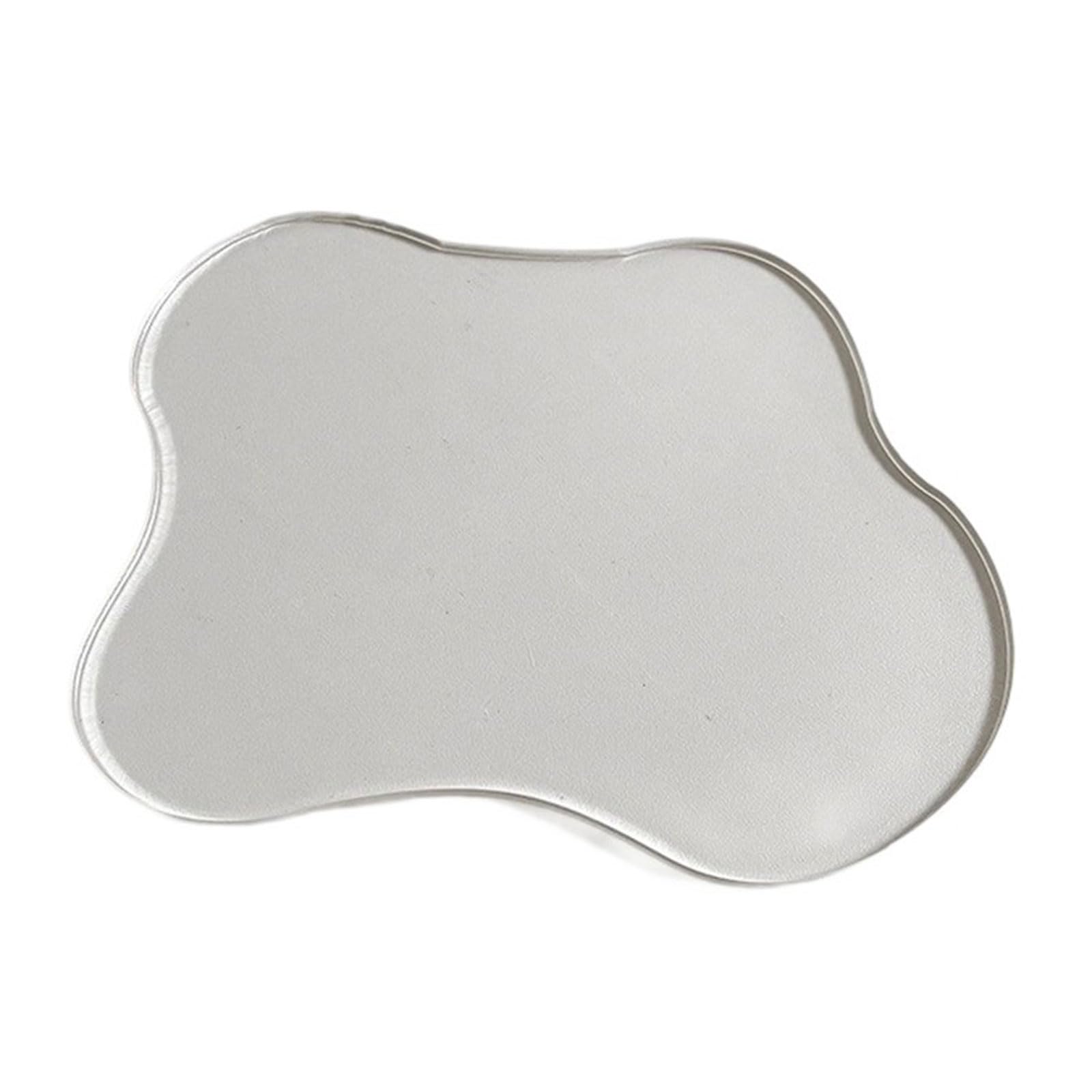 Table Arrangement Serving Plate Clear Acrylic Drink Coasters Decorative Tray for Coffee Tables and Workstations Decors Acrylic Mat