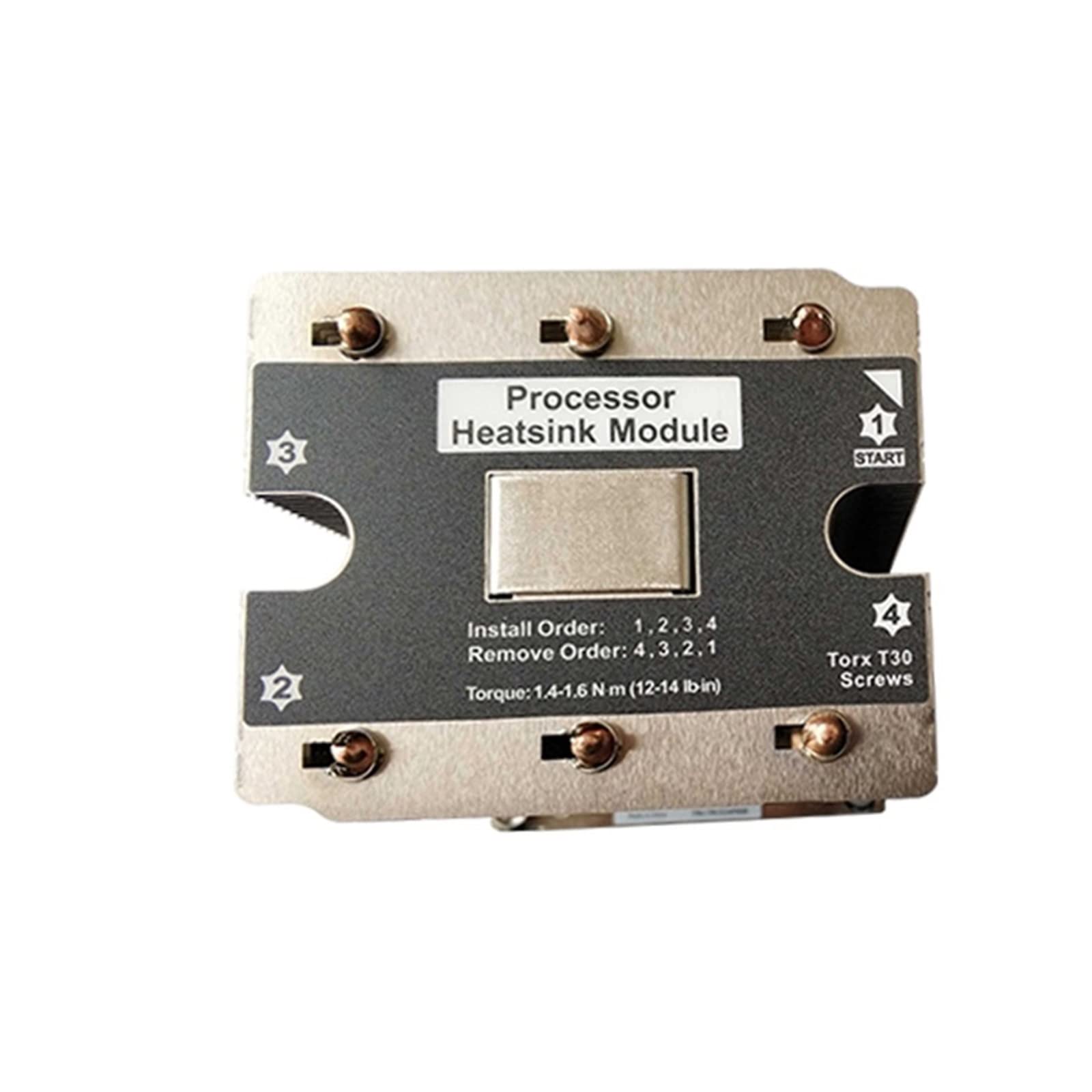 C'EsTBon LINGFE Original Heat Sink Fan Kit Heatsink 01KP658 Cooling Fan 01KP749 Compatible for Lenovo ThinkSystem ST550 ST558 Server Radiator Assembly Joyous (Blade Color : Heat Sink)