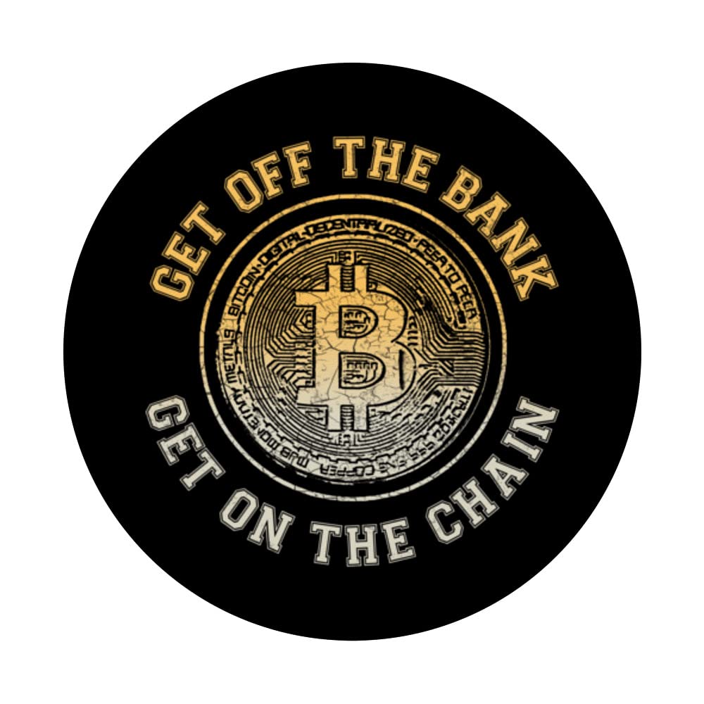 Amazon.com: Bitcoin BTC Bank Run Bank Collapse Crypto HODL Blockchain  PopSockets Swappable PopGrip : Cell Phones & Accessories