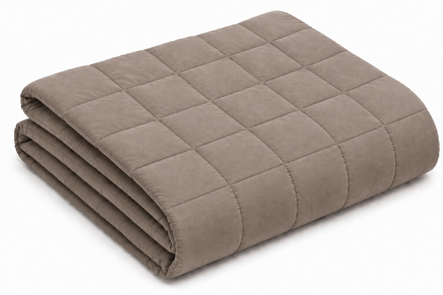 Cooling Weighted Blanket for Kids & Teens with Removable Cover, 7-Layer Quilted Breathable Microfiber with Glass Beads for Deep Sleep & Stress Relief (8 LB / 3.6 KG, Taupe, 48x72 Inch)-image-32
