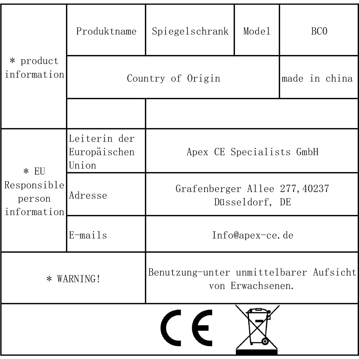 Spiegelschrank bad mit Beleuchtung für Ecke, Eckspiegelschrank Eckschrank
