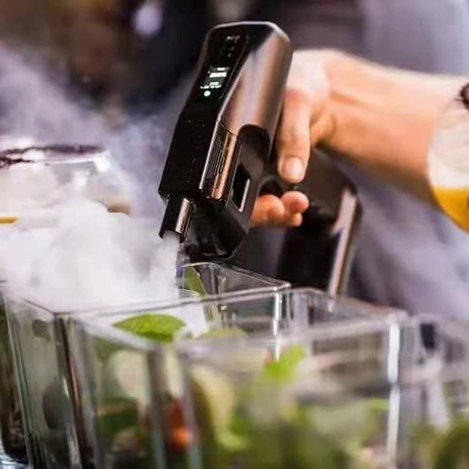 Pistolet Do Zaparzania Smoe Zasilany Przez Usb, Coctail Smoer It, Generator Zimnego Smoe, Pistolet Do Bąbelków Swędzącego Jedzenia