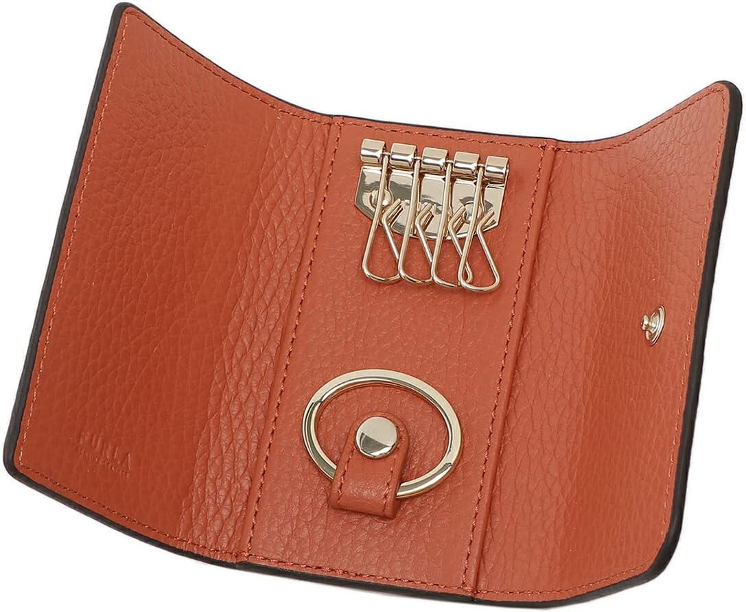Furla(フルラ)のストアを表示 [フルラ] キーケース バビロン オレンジ レディース RAC5UNO HSF000 CL000 [並行輸入品]