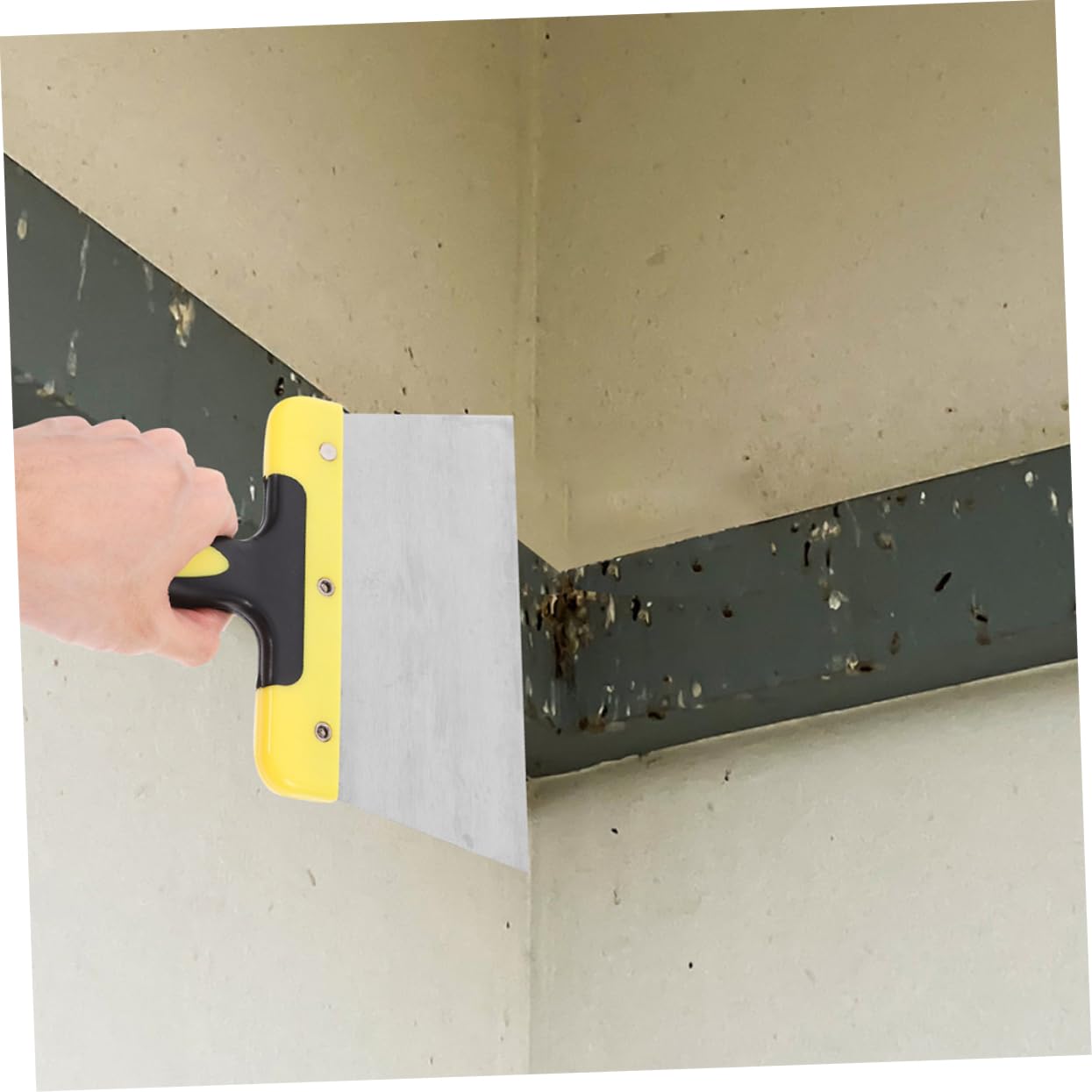 COLLBATH Raschietto per Escrementi Piccione Strumento Portatile per Rimozione degli Escrementi Uccelli Pulizia Efficiente per Gabbie e Superfici