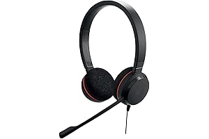 Jabra Evolve 20 UC Wired Conference Headphones