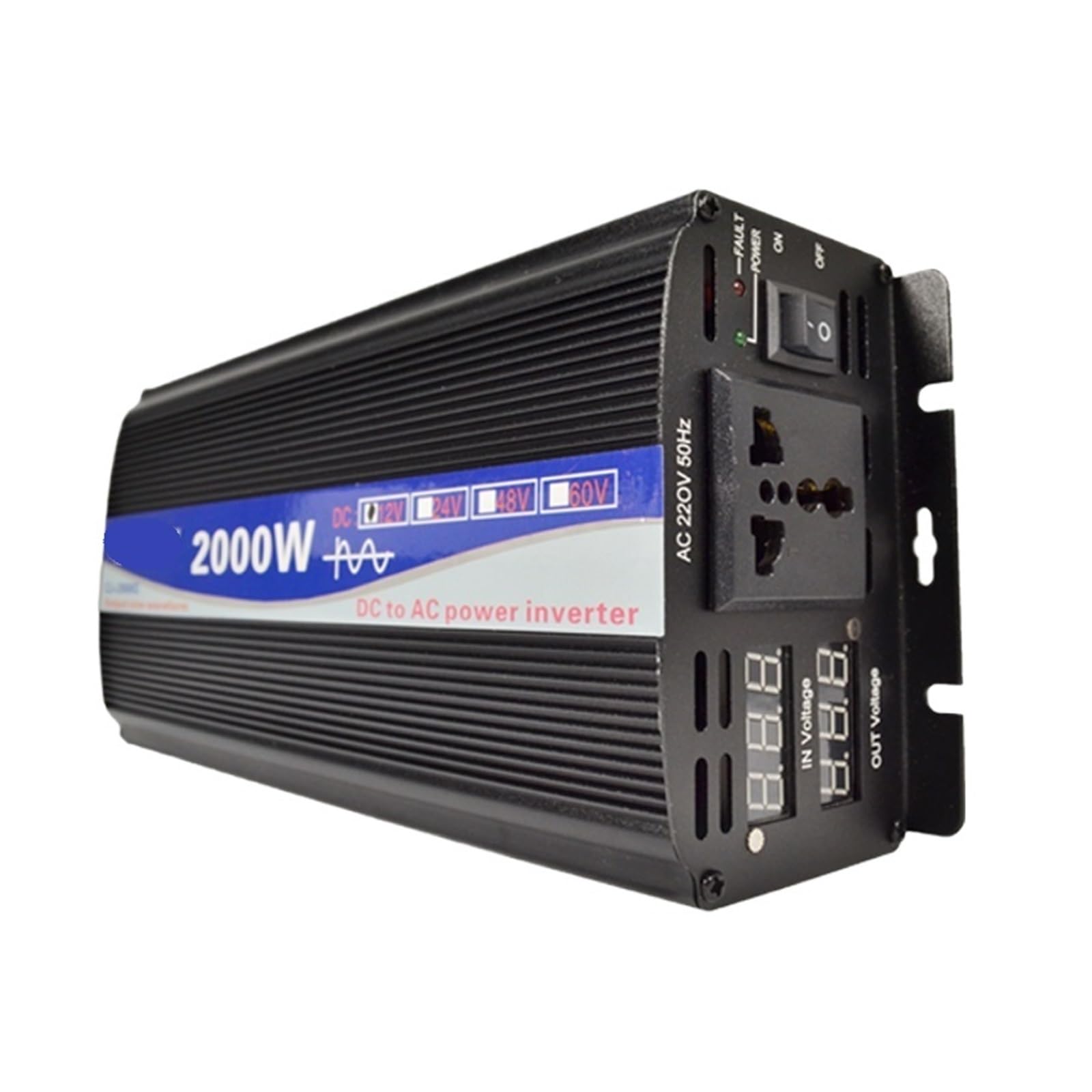 SWEWDSQG E*u 800W 1000W 2000W Pure Sine Wave Inverter Transformer Power 12V 24V 48V 60V 72V to AC 110V 220VConverter(72V,110V 60HZ)