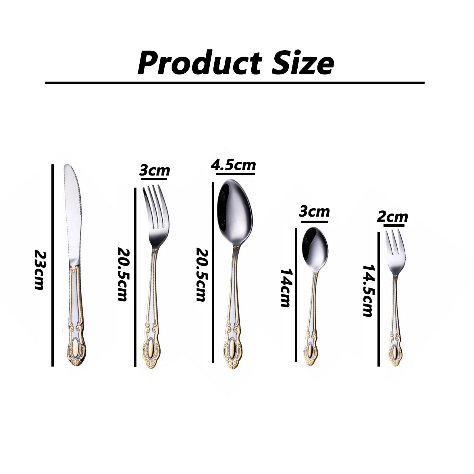 Juego De Cubiertos Para 2, Juego De Cuchillo Y Tenedor De Carne De Acero Inoxidable, Estilo Creativo Minimalista Moderno, Adecuado Para Hoteles, Hogares, Restaurantes,Plata,2set