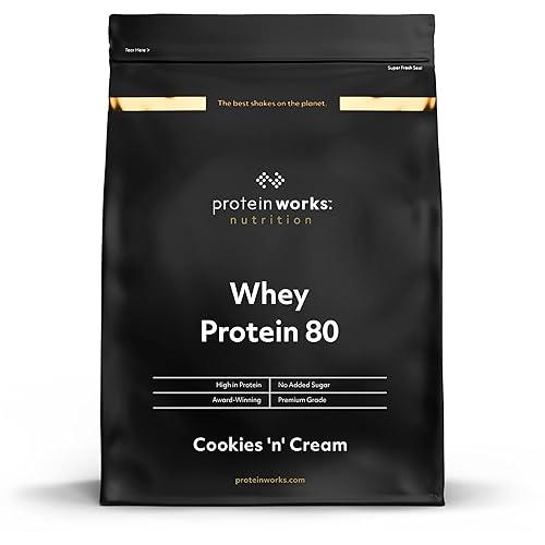 Protein Works - Whey Protein 80 Powder | Low Calorie Protein Shake | Whey Protein Shake | 57 Servings | Millionaire's Shortbread | 2kg - Millionaire's Shortbread - 57 Servings (Pack of 1)