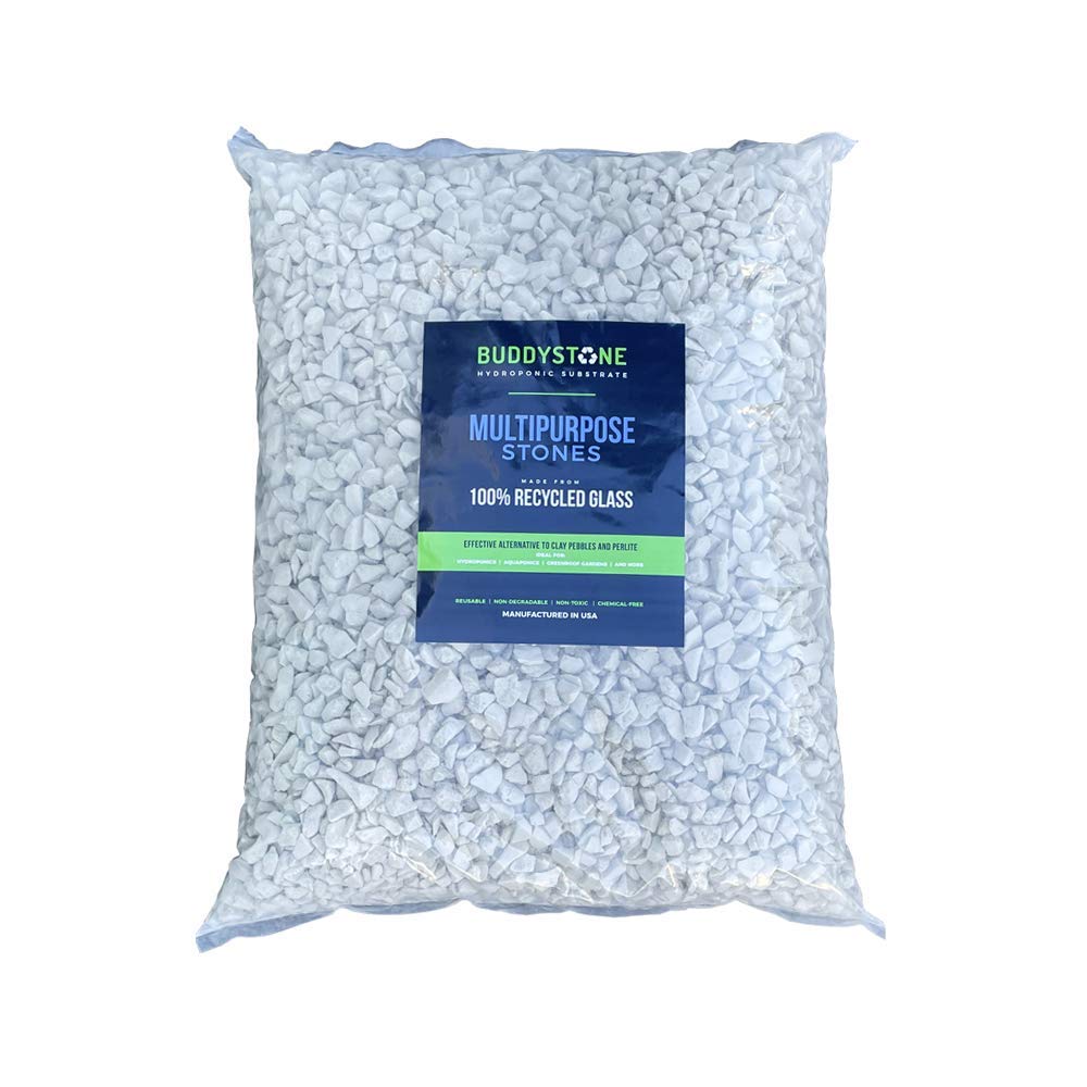 BuddyStone | Aquaponic | Hydroponic Substrate | Chunky Soil Aerator | Soil Amendment | 1.5 Cu Ft Bag