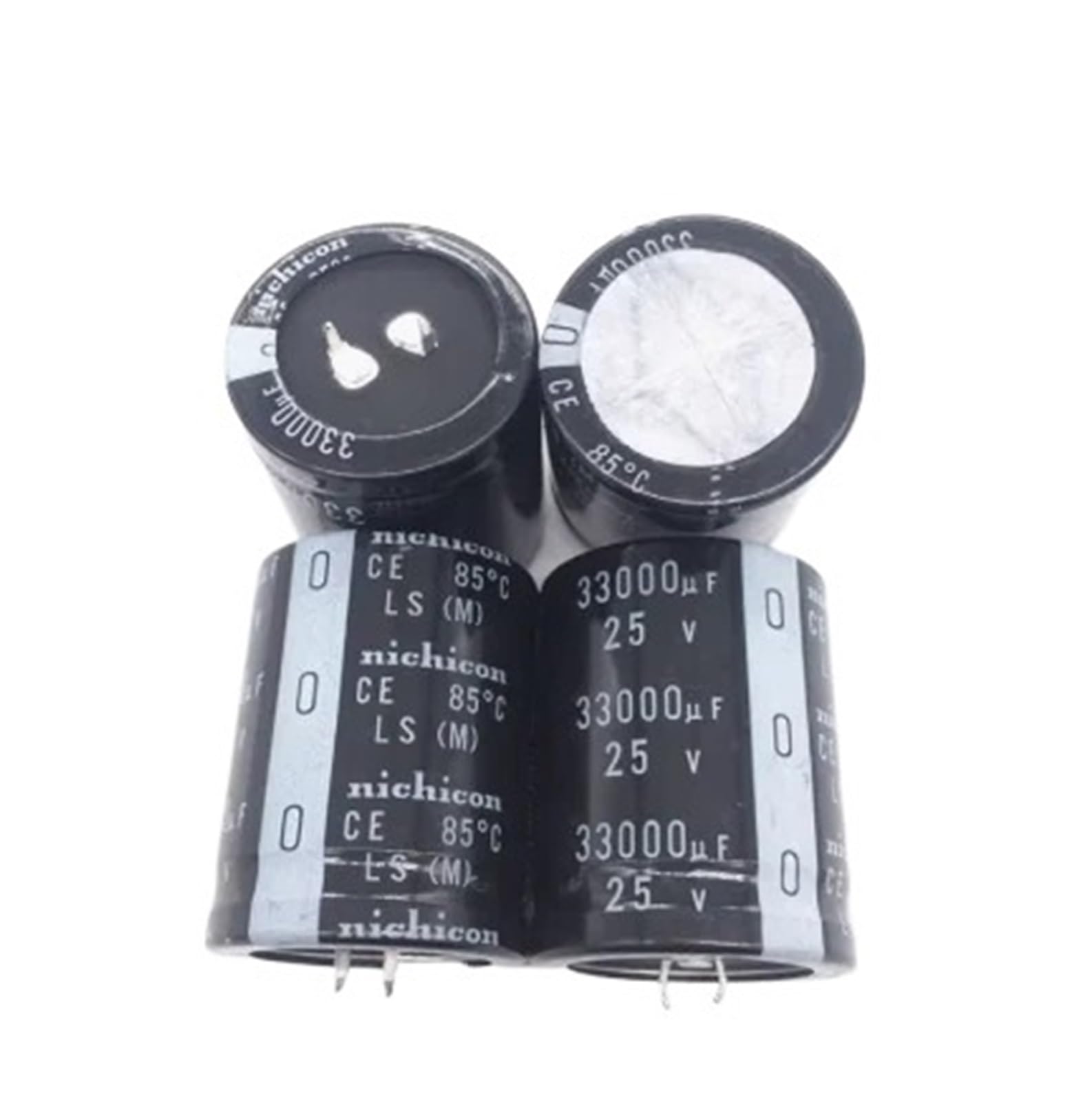 LEOTNNDQ 1PCS 25V33000UF 35X45 Electrolytic Capacitor 33000UF 25V 35 * 45