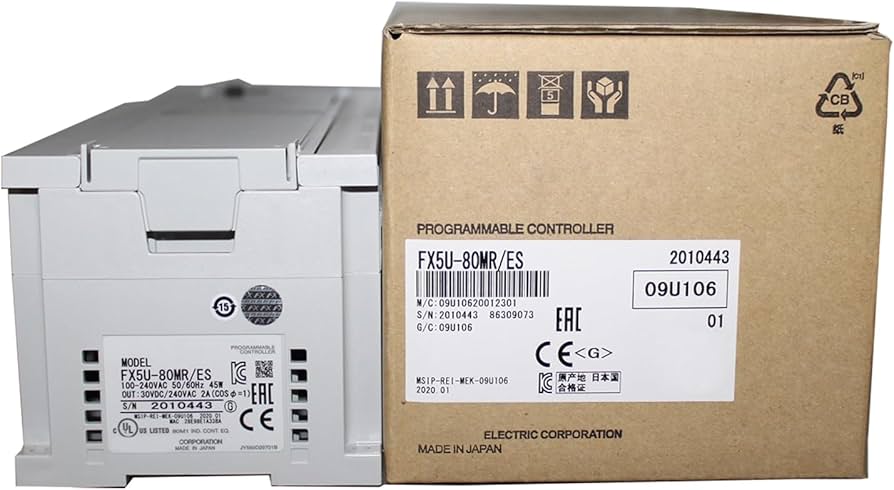 Amazon | FX5U-80MR/ES プログラマブルコントローラユニット Amazon | FX5U-80MR/ES プログラマブルコントローラユニット