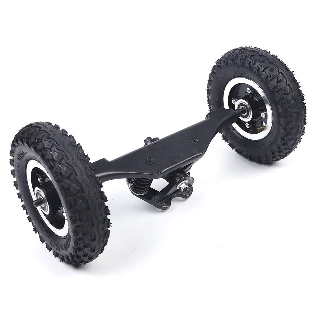 8 pollici Skate Wheel Skateboard Truck Combo Set con supporto per ruote, ruote combinate, skateboard, puleggia per fuoristrada, camion elettrici, mountain board longboard