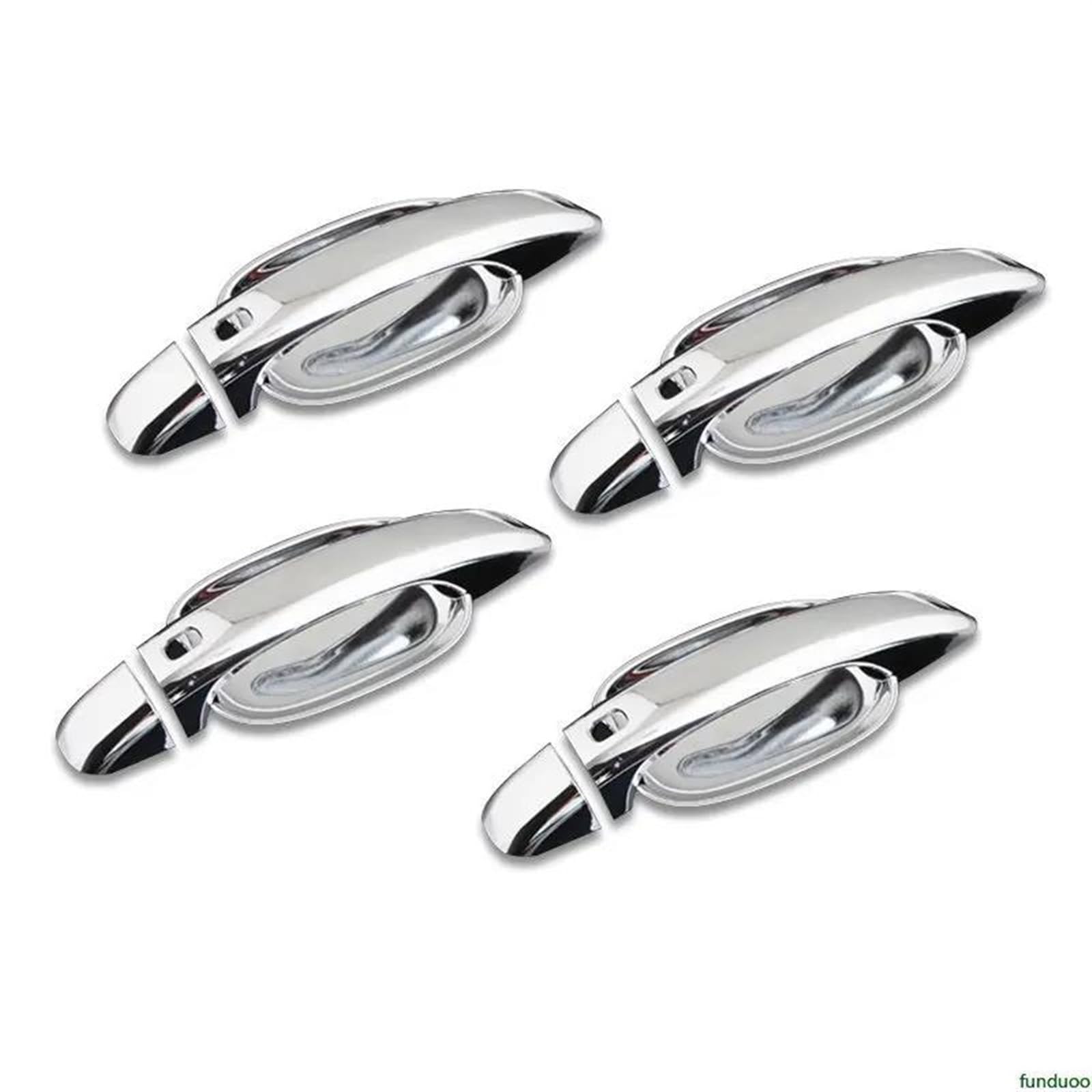 Accessoires automobiles poignées de porte A1 look silver urbain