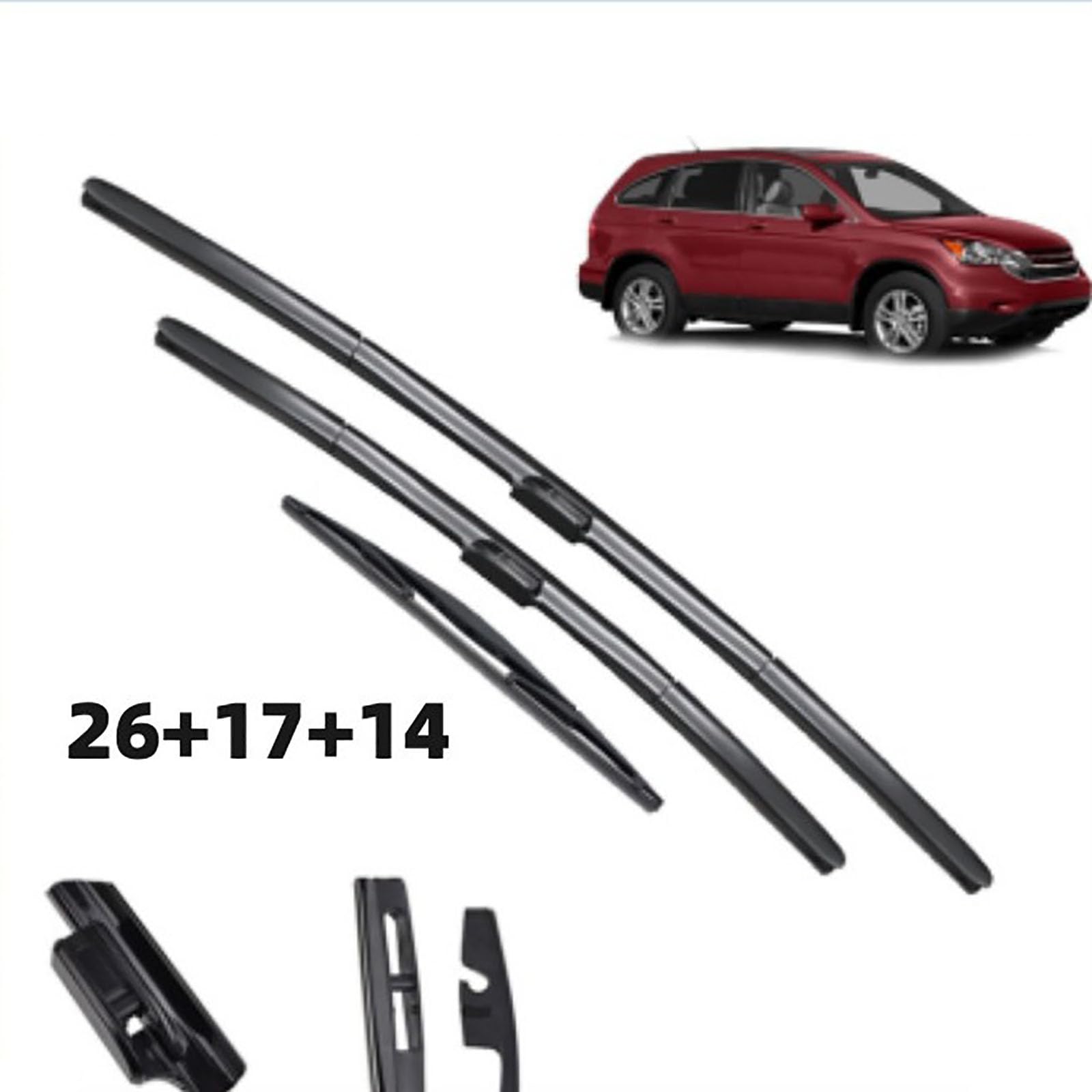 Dla CRV CR-V 2007-2011, zestaw akcesoriów zewnętrznych do regulacji przedniej i tylnej szyby samochodu