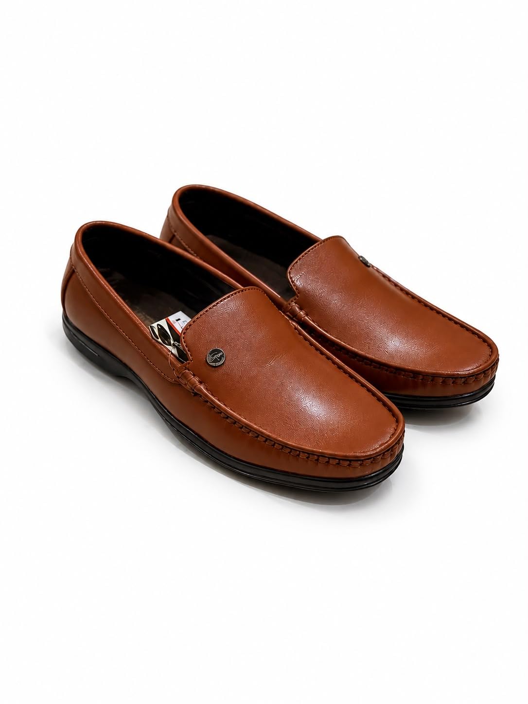 laksh - enterprises Men's Premium Formal Slip-On Loafers | Lightweight Synthetic Leather Office Shoes | Comfortable Cushioned Insole | Durable Anti-Slip TPR Sole | Smart Business Casual Footwear-picture-22