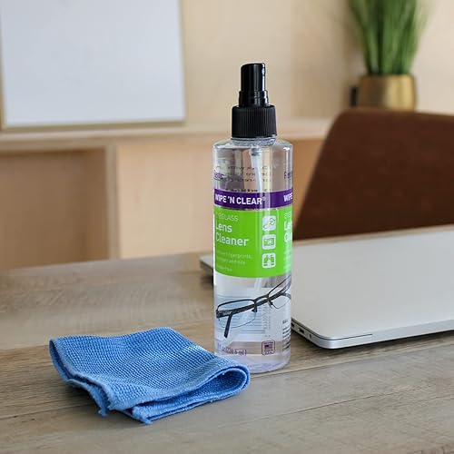 Miniatura 5 de Flents Wipe 'N Clear Limpiador de lentes para lentes de 8 fl oz (8.0 fl oz) (paquete de 2)
