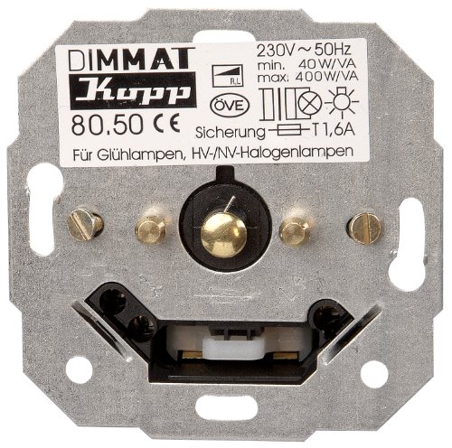 Preisvergleich Produktbild Kopp 805000009 Sensor-Dimmer Dimmat (Phasenanschnitt) RL, Sockel