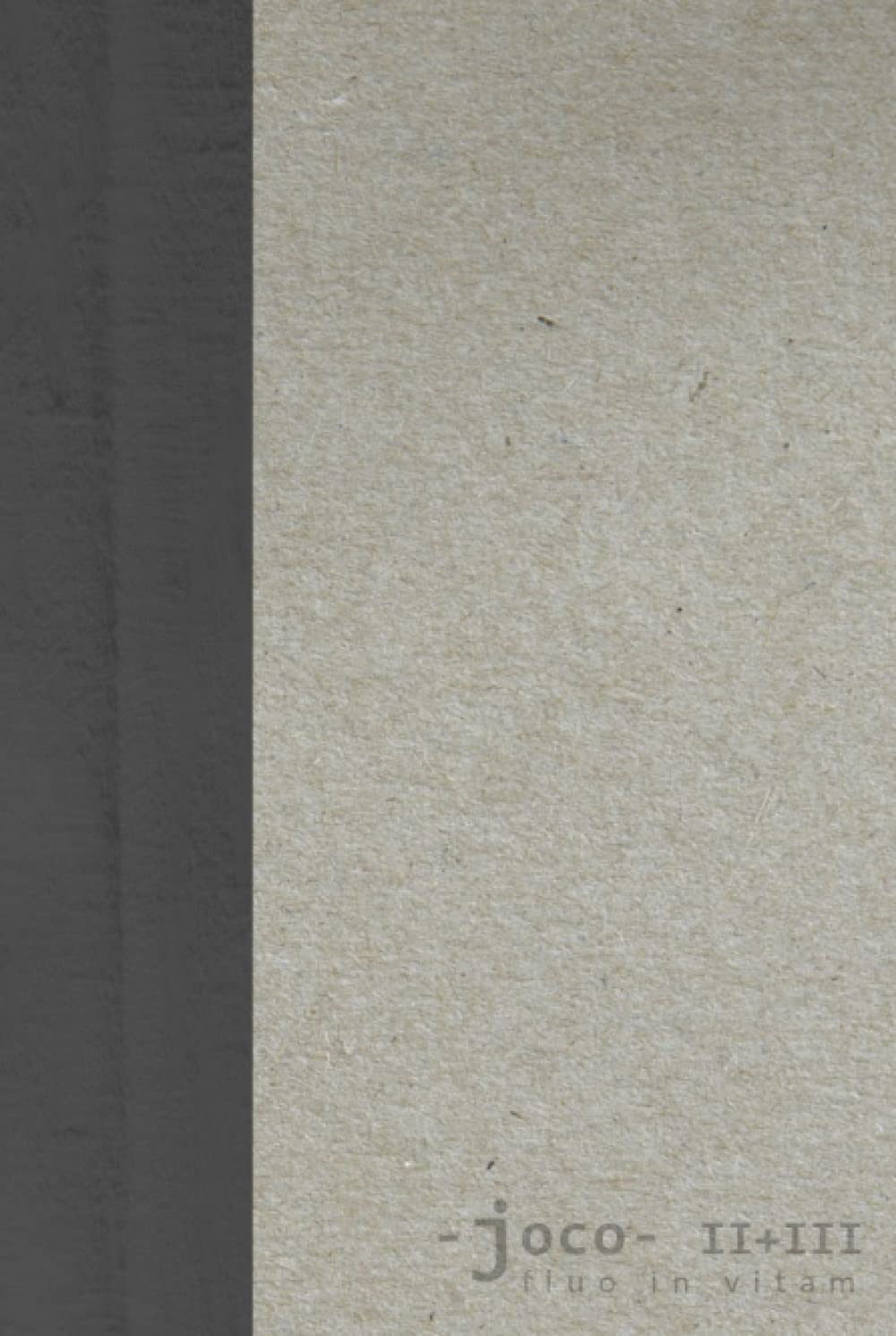 joco II: fluo in vitam (joco - aspicio ad vitam) (German Edition)