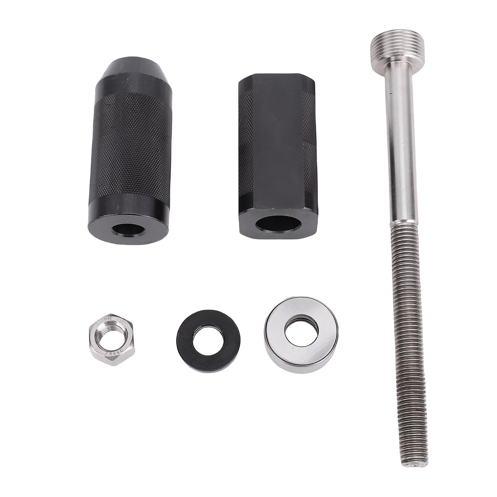 6PCS Zestaw Instalatorów do Usuwania Rękawów Wtryskiwaczy, Stalowa Stal 9u 6891 dla 3406E C10 C12 C15 C16 C18, łożysko Ciągu, Nasadka Napędowa, Napędowa Czapka