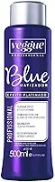 Máscara Capilar Matizadora Blue Efeito Platinado Veggue Profissional 500mL