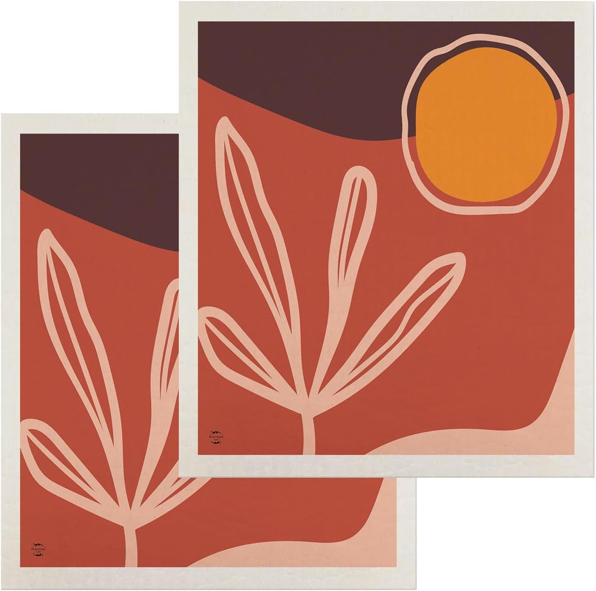 Briarwood Lane Desert Swedish Dishcloth (2-Pack)