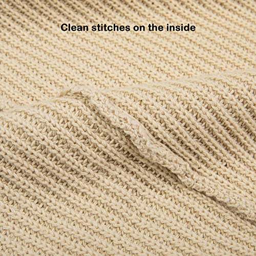 Image of Kid Nation Boys Sweater Cotton Quarter Zip Sweater Kids Cable Knit Pullover | Casual 1 /4 Zip Sweater for Child 3-14 Years (Previously Amazon Essentials)
