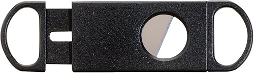 Miniatura 2 de Thirsty Rhino Gado, cortador de puros de guillotina, hoja individual, negro (juego de 2)