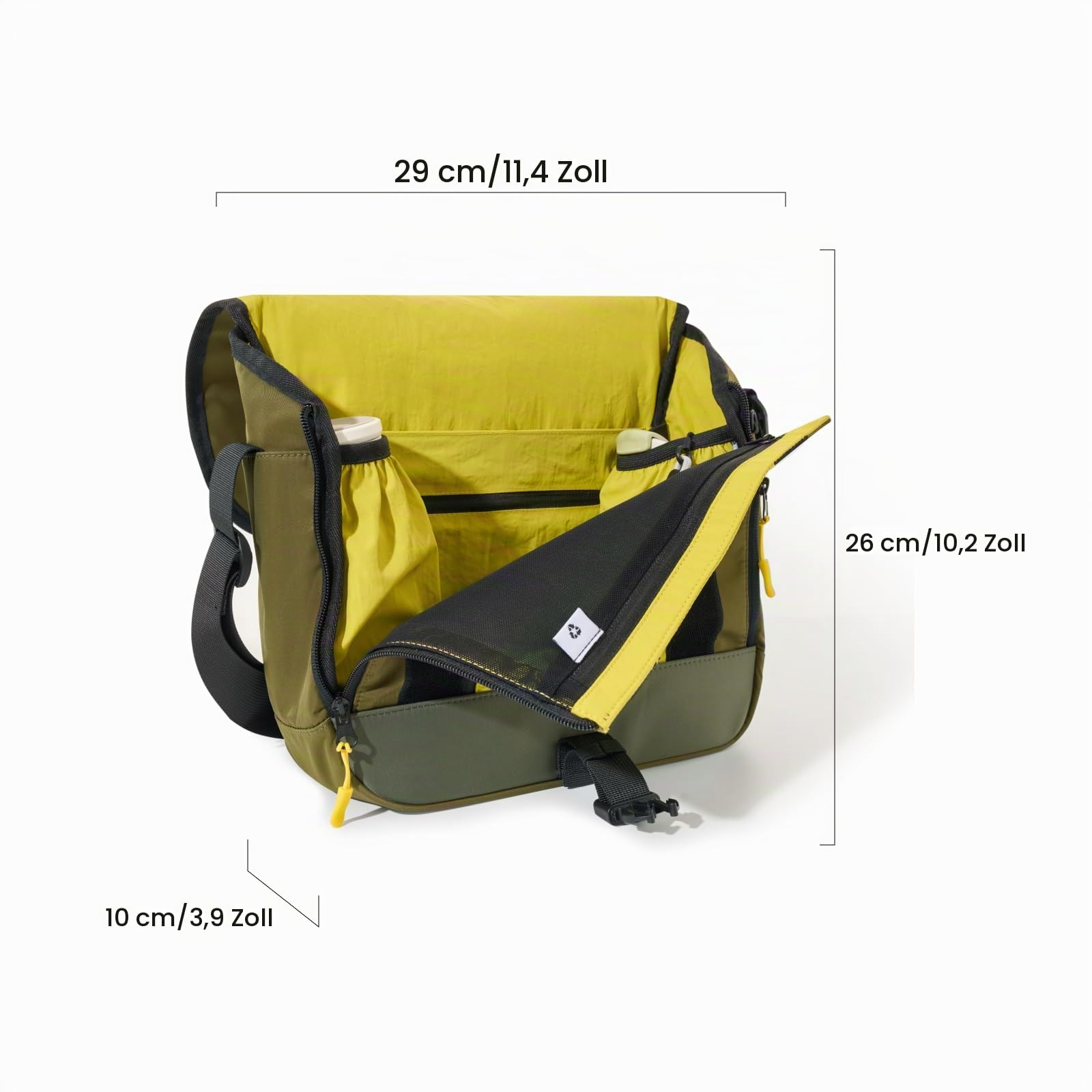 OutIn Flex Messenger Bag aus Nylon für Nano, Mino und Fino