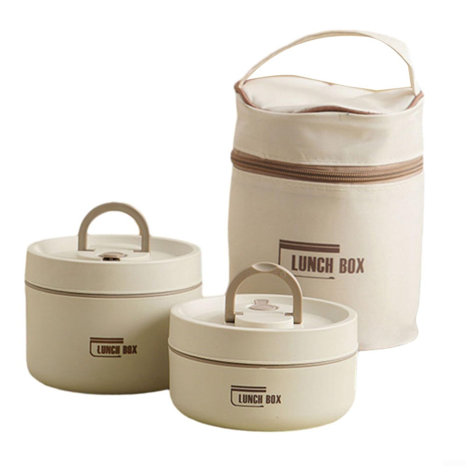 ZAMETTER Lunch Box,304 Stainless Steel Leakproof Japanese Boxes Insulated Container Convenient Meal Box