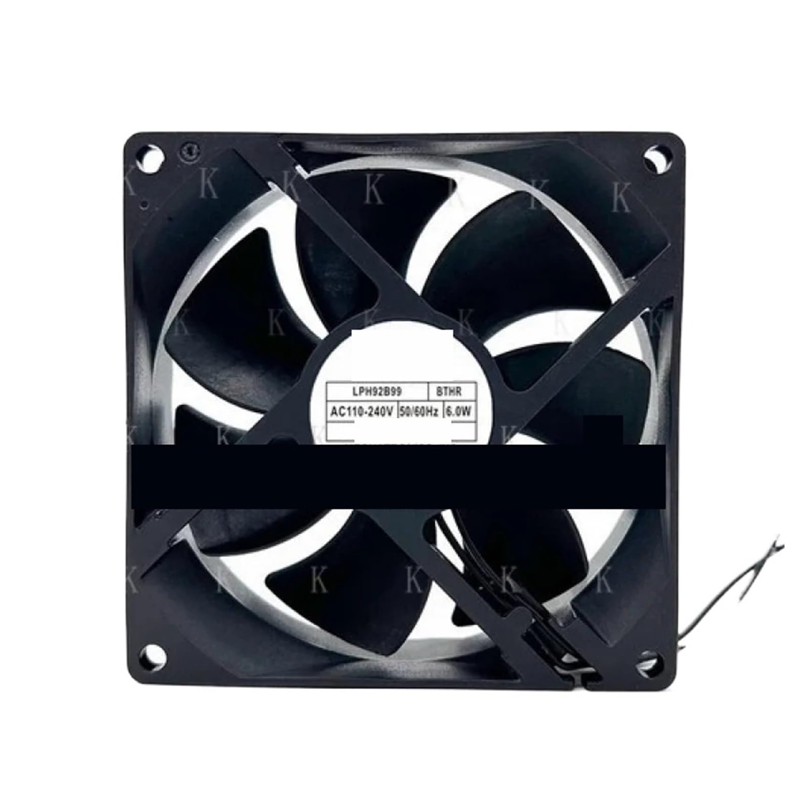 Ventilateur de refroidissement LPH92B99-BTHR anti-surchauffe pour boîtier électrique