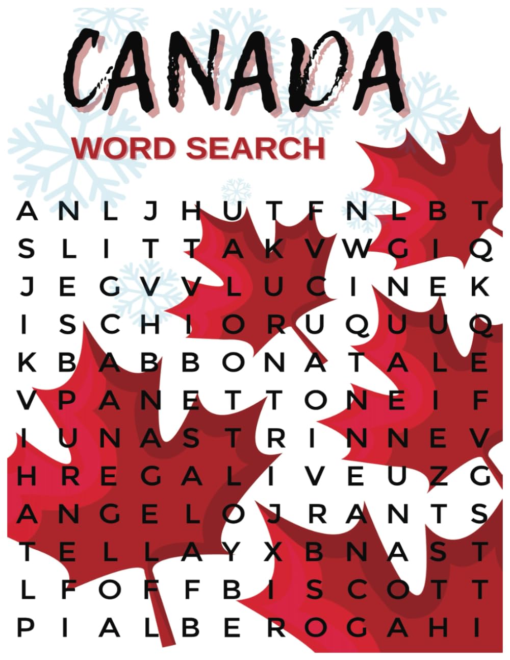 Canada Word Search: great white north puzzle book