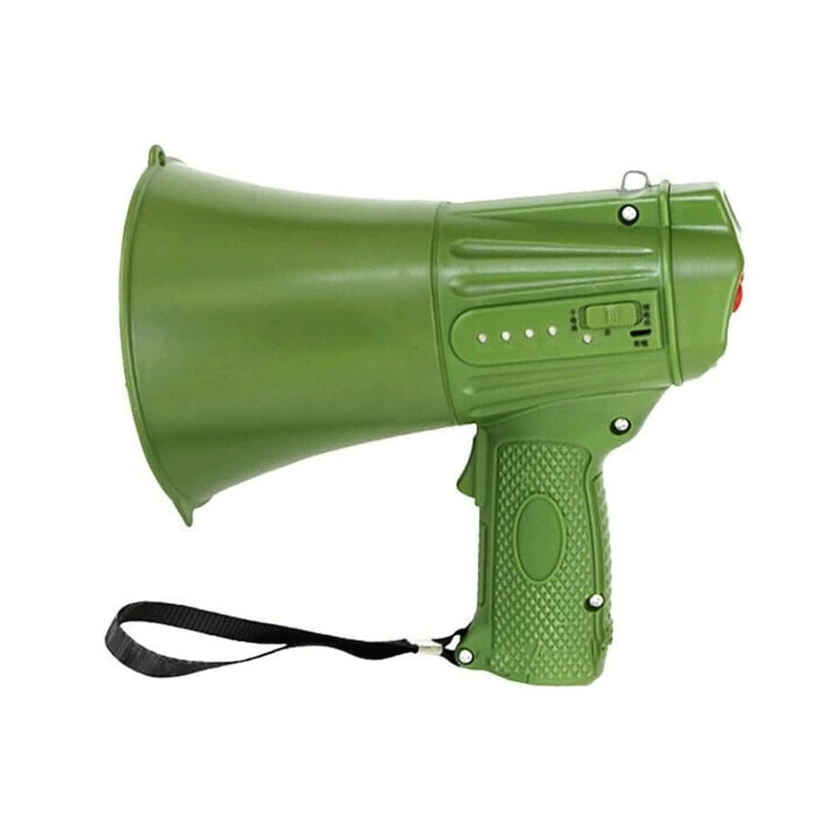 POCHY Mégaphone à Main mégaphones de Puissance 10 Watts avec sirène pour Enfants et Adultes sirène intégrée activités de Plein air Haut-Parleur mégaphone